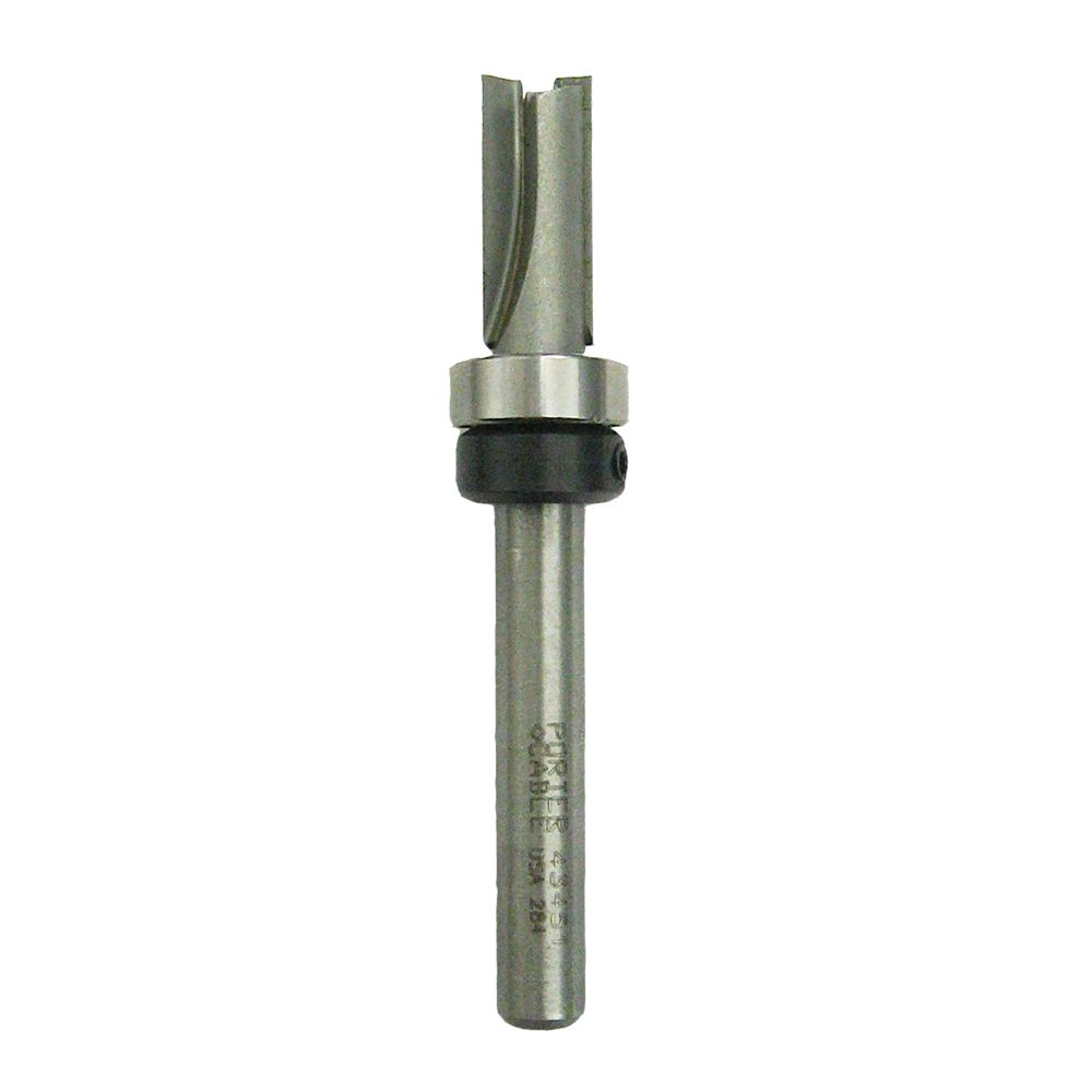 PORTER CABLE 43451 Straight Plunge/Double Flute 5/16" Router Bit 1/4" Shank